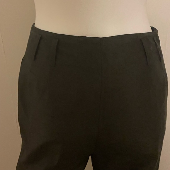 Carlisle Black Silk Pleated Pants Women’s Size US 0 - Picture 4 of 5